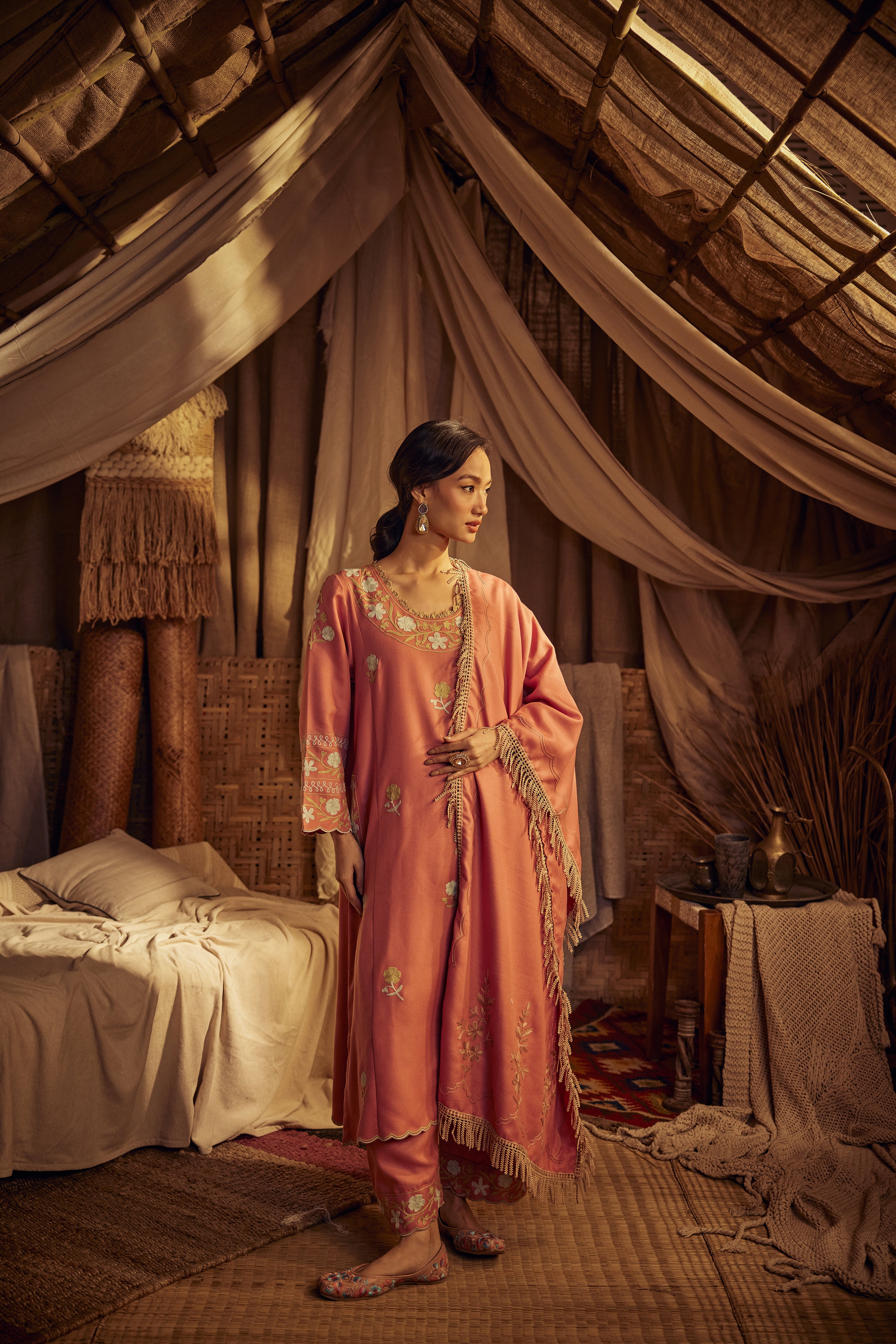 Firdaus Kalidaar Pheran Set