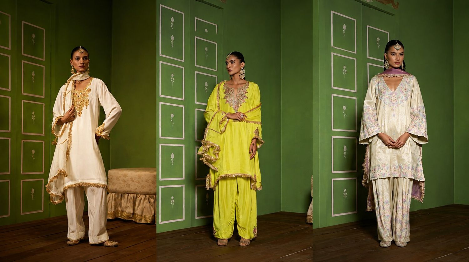 Farshi Salwar Kameez: A Royal Kashmiri Style for Wedding Functions