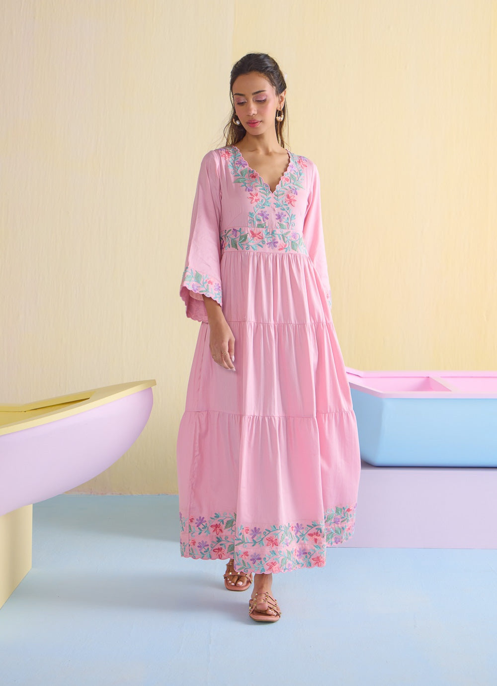 Candy Pink Maxi Dress