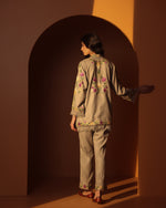 Load image into Gallery viewer, Grey Pashmina Co-ord Set
